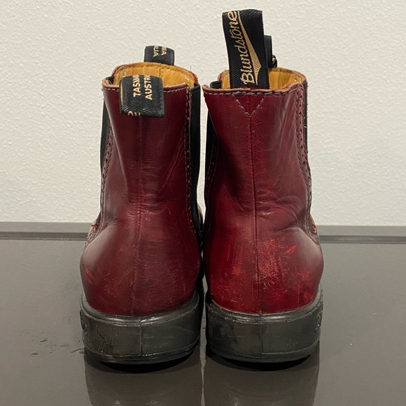 Burgundy Blundstone Boots - Picture 6 of 8
